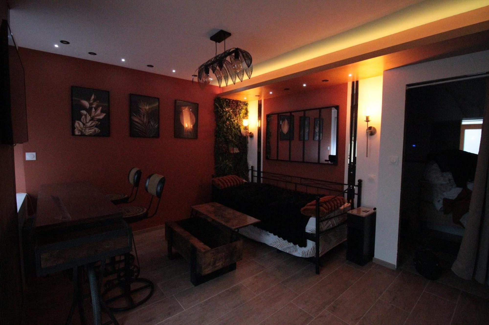Luxury Studio, Rez De Chaussee, Parking Prive Video Surveillance, Canape Haute Qualite Convertible Couchage 2 Personnes, Centre Ville Proche, Restaurant, Boulangerie 2 Minutes A Pied, Terrasse - 800Metre Carre De Terrain - Gere Par Presta-Zen'Service Verdun Extérieur photo